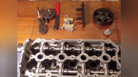 B6 Volkswagen Passat 2006 2.0T FSI Intake and Exhaust Camshaft Timing. (DIY)