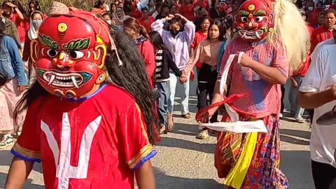 Boharatar Lakhe Dance, Lhuti Punhi