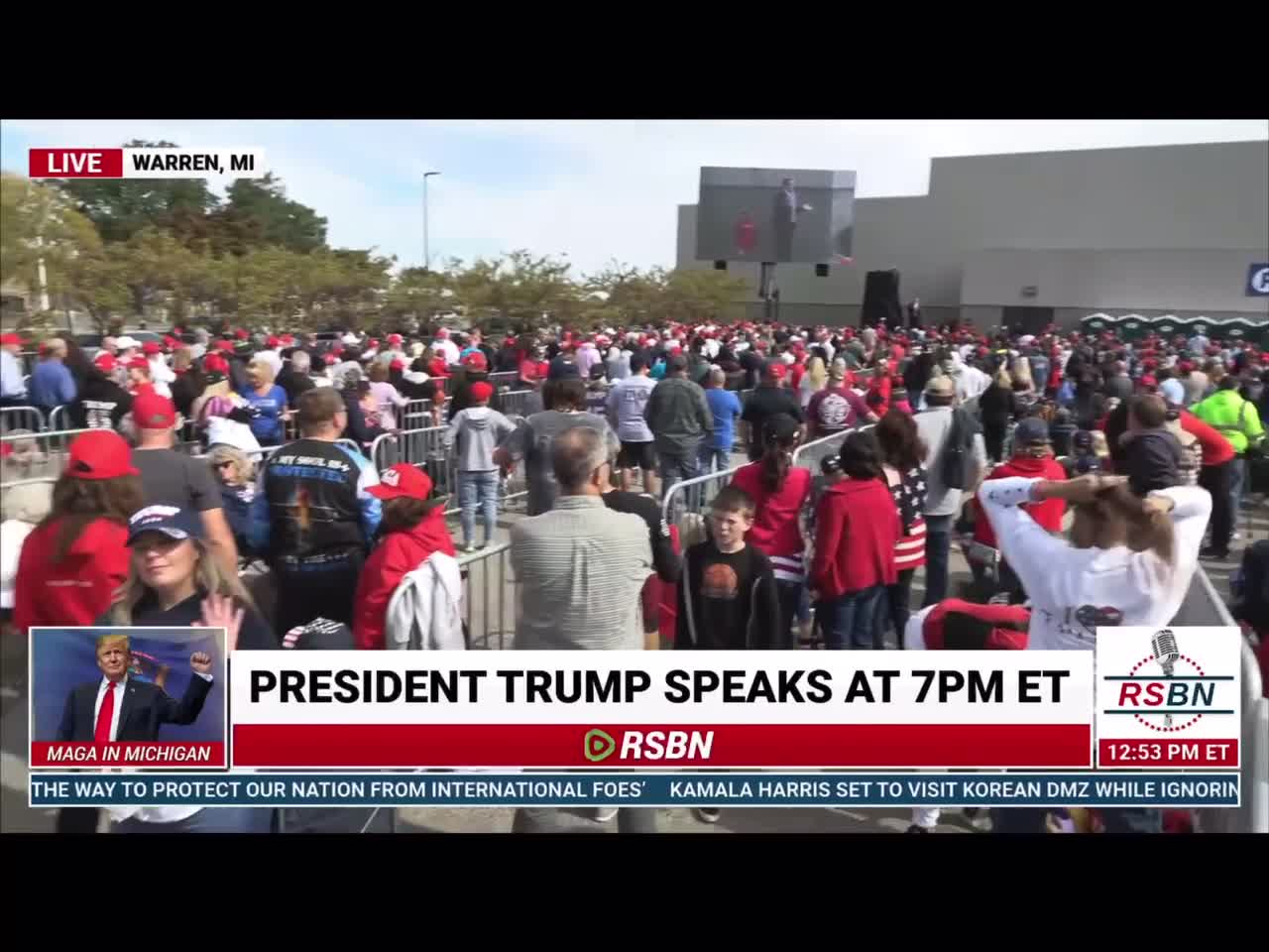 10/1/22 President Donald Trump Save America rally Warren MI Links for viewing in description #maga