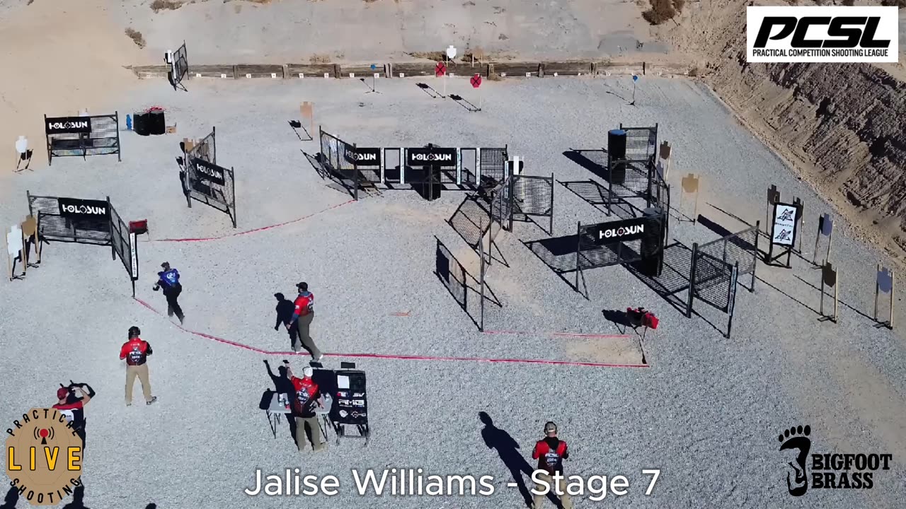 PCSL 2-Gun Nationals: Jalise Williams, Stage 7