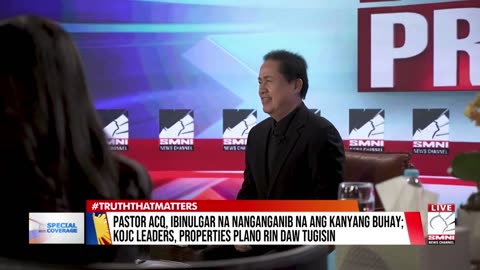 Pastor ACQ ibinulgar na nanganganib ang kanyang buhay; KOJC leaders, properties planong raw tugisin