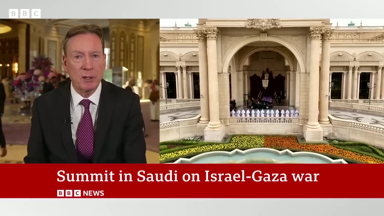 Israel-Gaza war summit in Saudi Arabia - BBC News