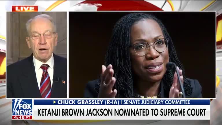 Ketanji Brown Jackson hearings won't be 'down in the gutter' like with Kavanaugh- Sen. Grassley