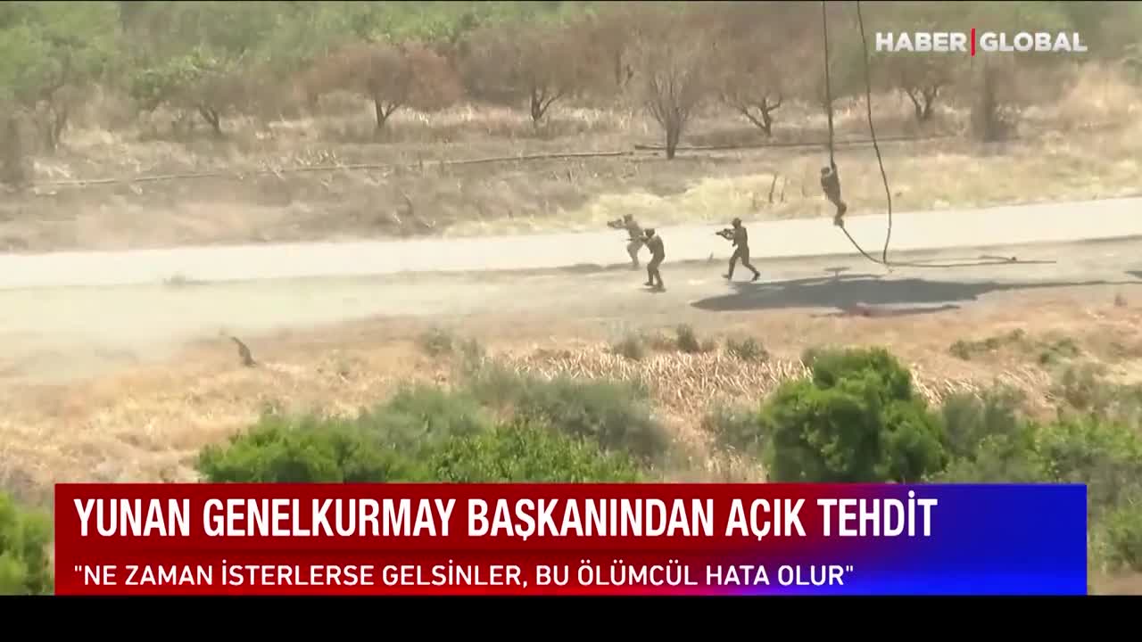 HADSİZ | Yunanistan Genelkurmay Başkanı'ndan Türkiye'ye Küstah Tehdit!