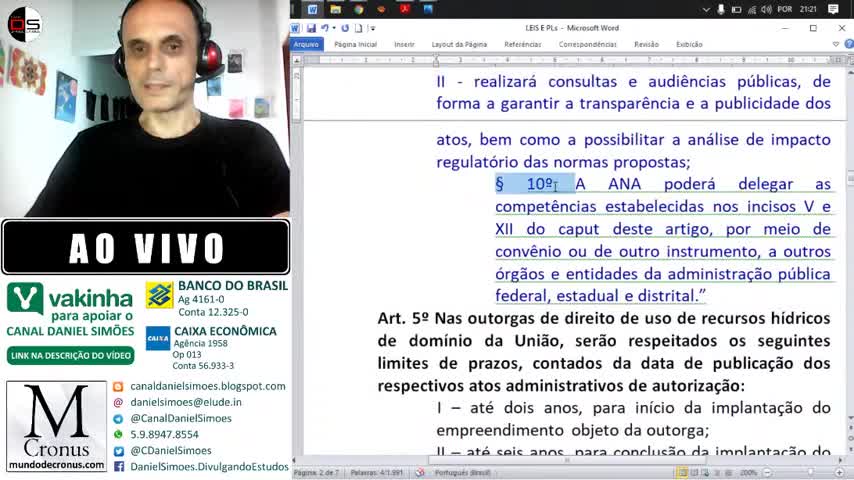 PL 4162/2019 NÃO FALA SOBRE PRIVATIZAÇÃO DA ÁGUA | Então porque tantos estão dizendo que sim?