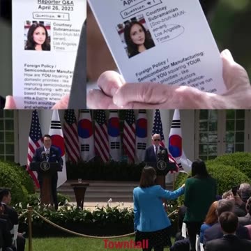 Biden Gets Caught With Cheat Sheet Full Of Reporters' Questions