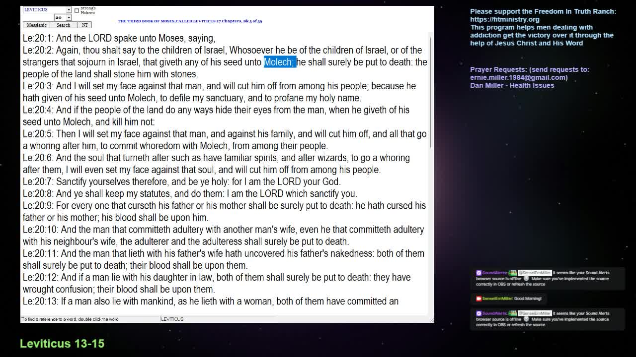 Morning Devotion: Leviticus 20-21, Matthew 28