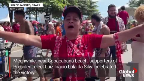 Supporters of Brazil’s Bolsonaro call on military after election loss, Lula backers celebrate win