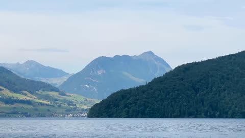 Vitznau- the breathtaking village at the foot of Mount Rigi Switzerland