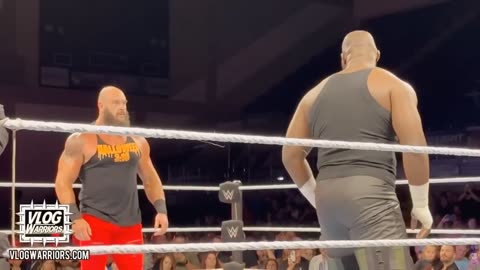 BRAUN STROMAN SCATTERING OMOS AGAIN-WWE SUNDAY NIGHT STUNNER