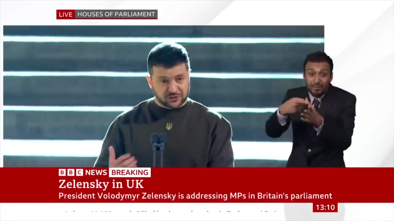 Ukraine’s President Volodymyr Zelensky addresses UK Parliament – BBC News