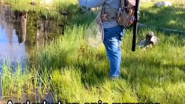 it was a summer for the record books! winter fishing has begun