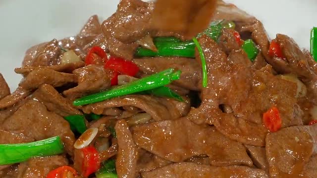 Stir Fried Pork Liver