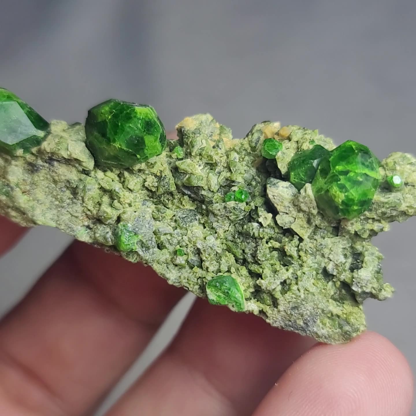 Top quality Green Garnet specimen