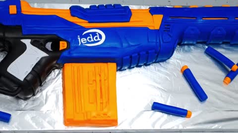 How to make a Nerf Gun cake