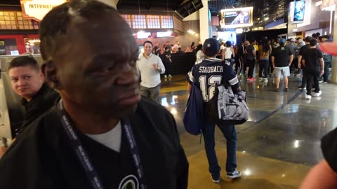 Jeff Mayweather Having Fun After Stevenson VS Valdez!