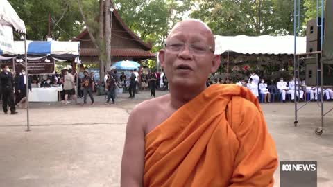 Pag-cremate sa 19 sa mga biktima ng mass killing sa thailand, pinaghahandaan na | Saksi