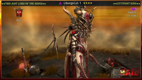 Raid Shadow Legends - Liburga - Classic Skin