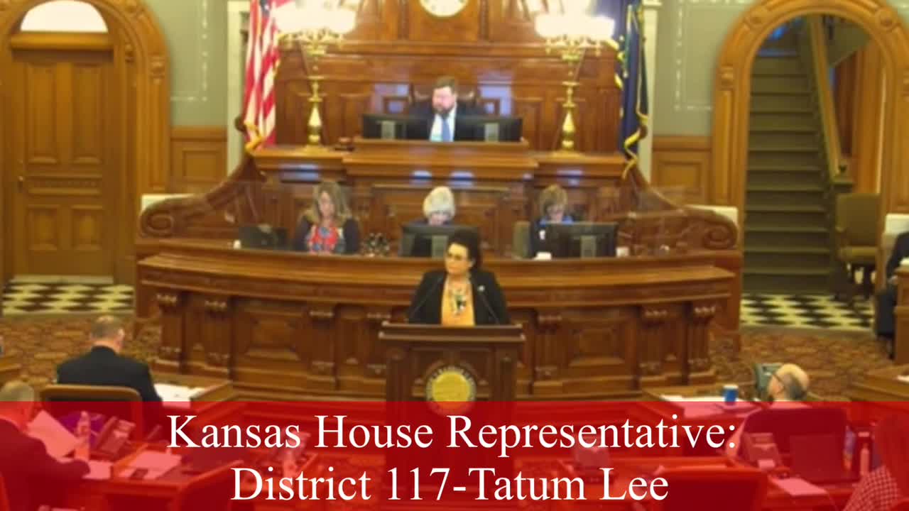 Kansas House Representative Tatum Lee: Vote against the bullying of my biology