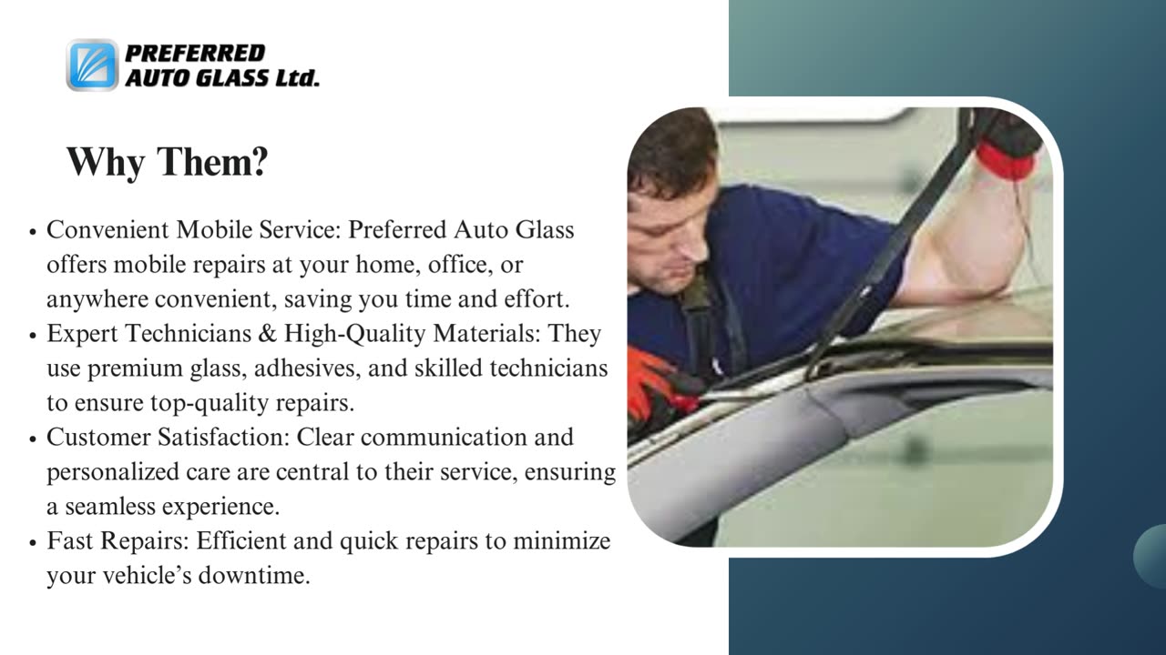 Fast & Convenient Windshield Chip & Rock Chip Repairs by Preferred Auto Glass