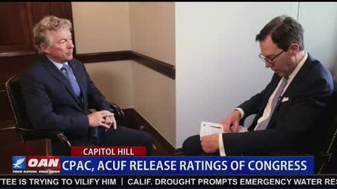 Rand Pauls score is 100%.