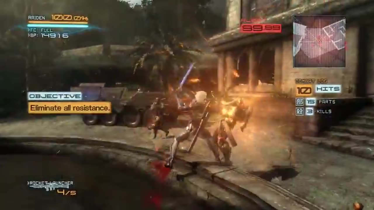 (No damage Speedrun) METAL GEAR RISING: Revengeance Mode - Part 1/5