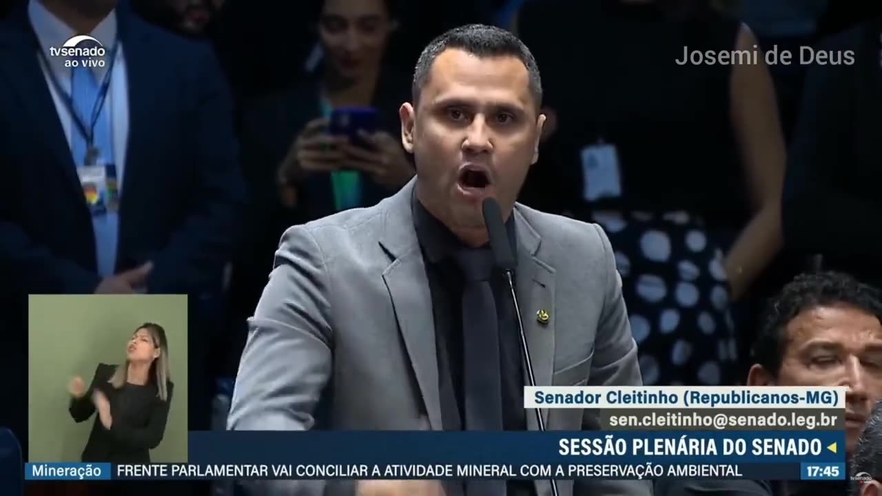 Senador Cleitinho deu seu duro recado e mostrou que vai representar firme o povo que o elegeu