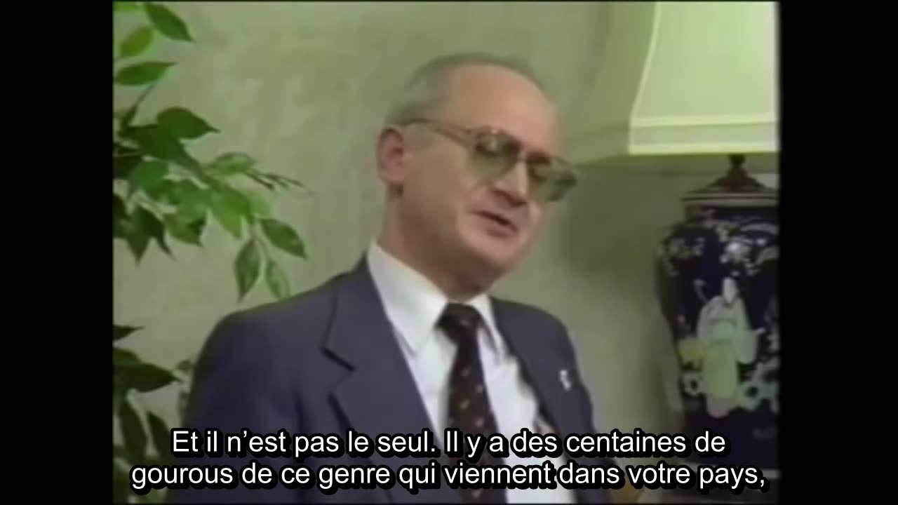 La tromperie était mon métier - Yuri Bezmenov (Ex KGB) Stfr