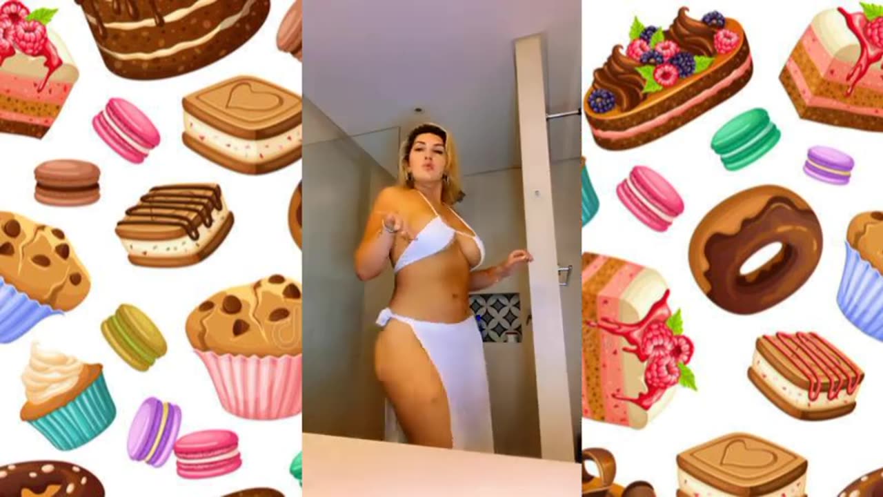 Big bank challenge 🍑 🍬🍰