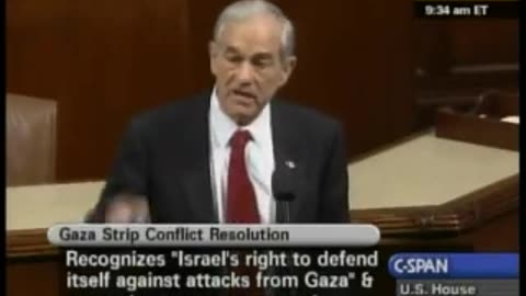 RON PAUL 2009: ISRAEL CREATED HAMAS