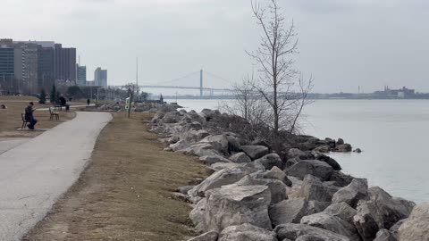 Detroit from the Windsor side