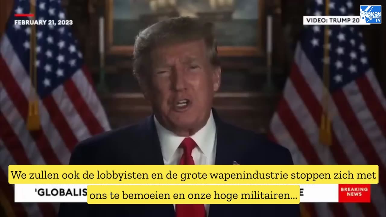 Donald Trump over Oekraïne en de Deep State