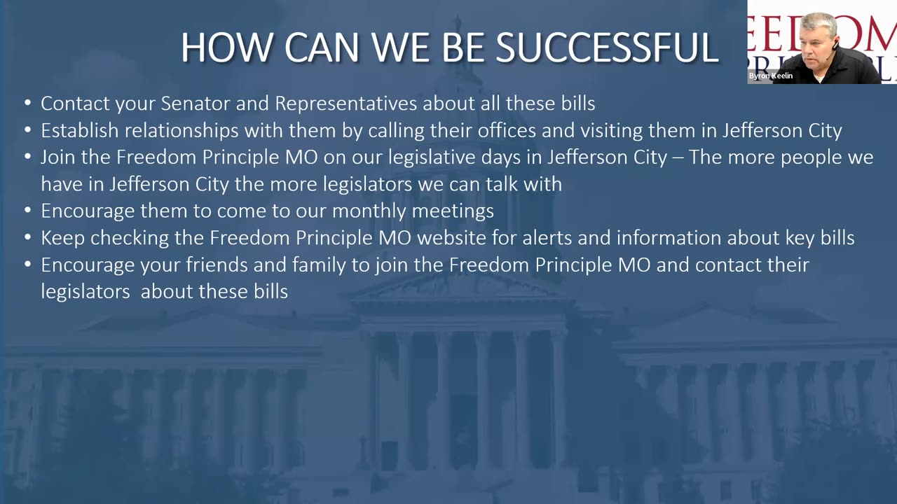 Freedom Principle MO Legislative Update - Week of May 13, 2024