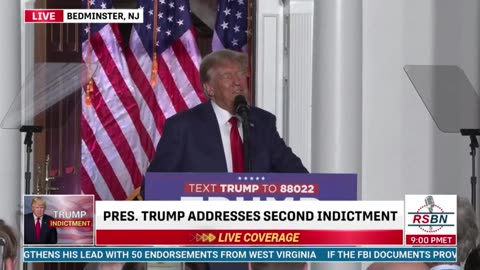 Crowd Sings 'Happy Birthday' To Trump Following Arraignment