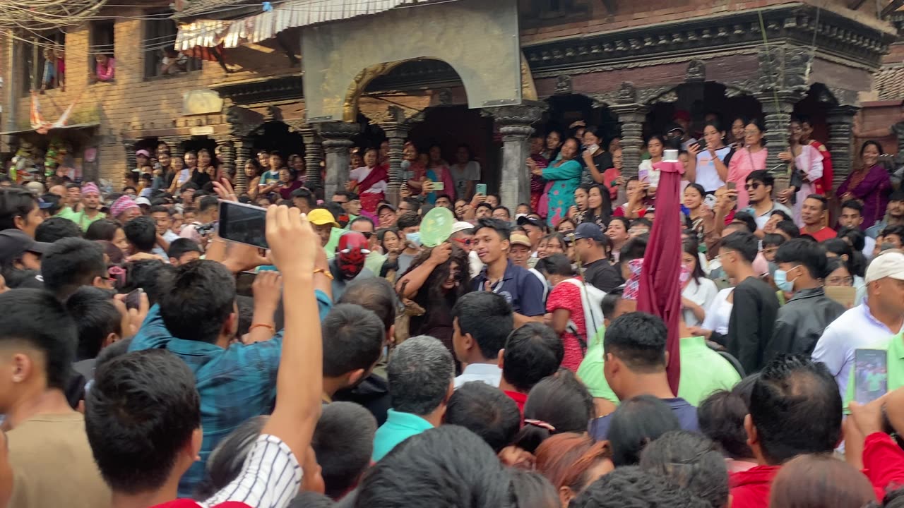 People In Cultural Gaura Festival 😱😱😱😱😱