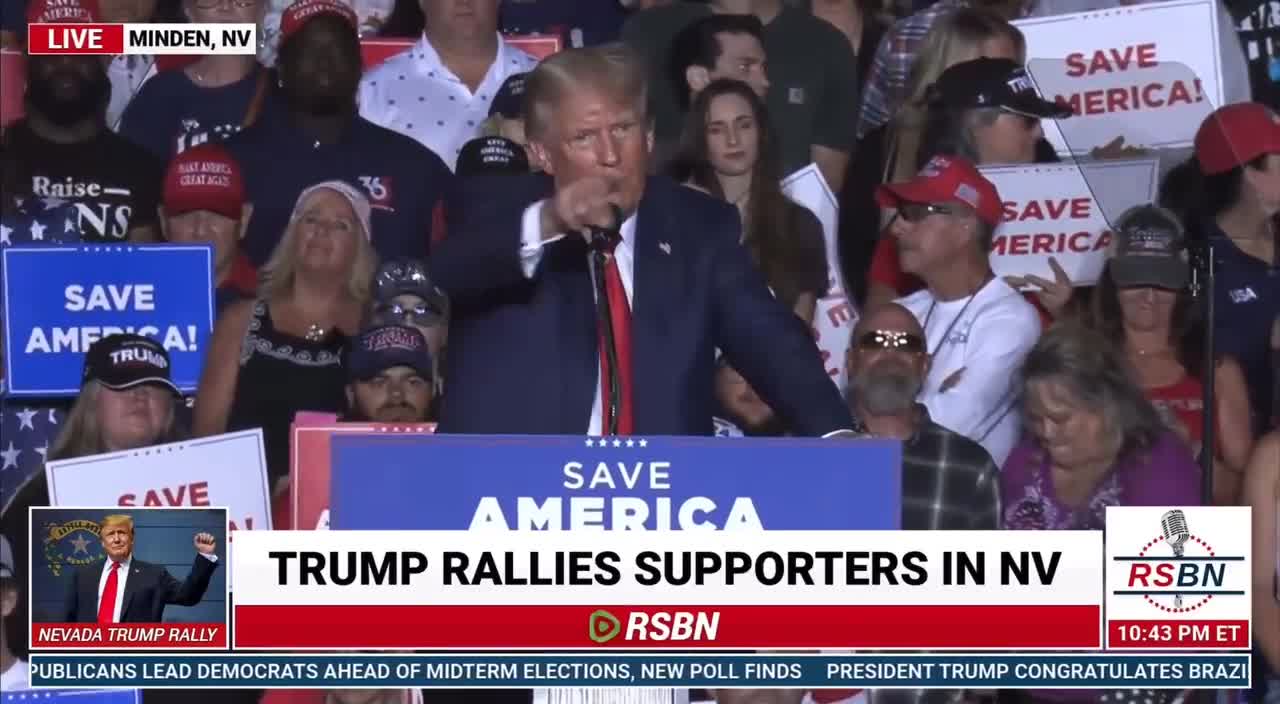 Trump Gives POWERFUL Speech In NV: “If Republicans Win... America Wins Very Big"