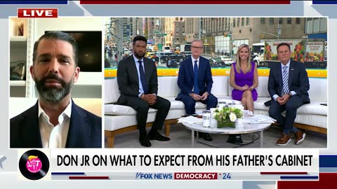 Don Trump Jr.'s First Interview Since Election Victory --Fox & Friends