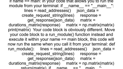 How to run an entire Python module from another Python module