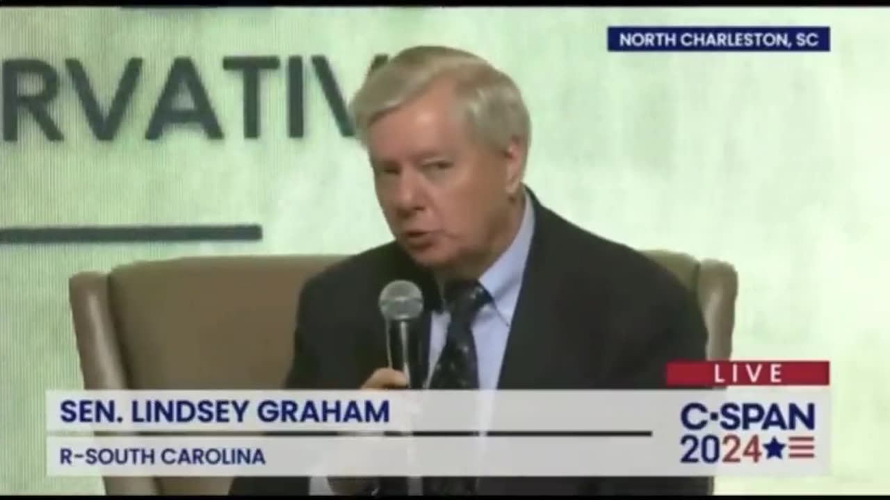 Watch Lindsey Graham push for WW3