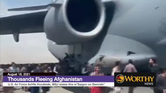 'Saigon on Steroids' as thousands flee Afghanistan