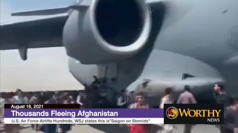 'Saigon on Steroids' as thousands flee Afghanistan