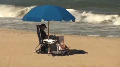 Joe Biden And Jill, Ed.D., Enjoy Beach Day In Delaware, Where Joe Will Remain For Entire Next Week