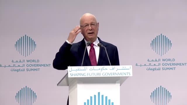 Klaus Schwab on the sensors in your brain, 4th Industrial Revolution, Internet of Things, robots, AI