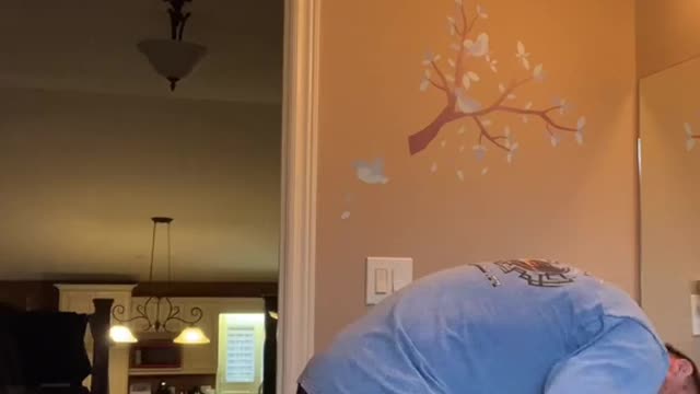 My girlfriend every time I'm around the house