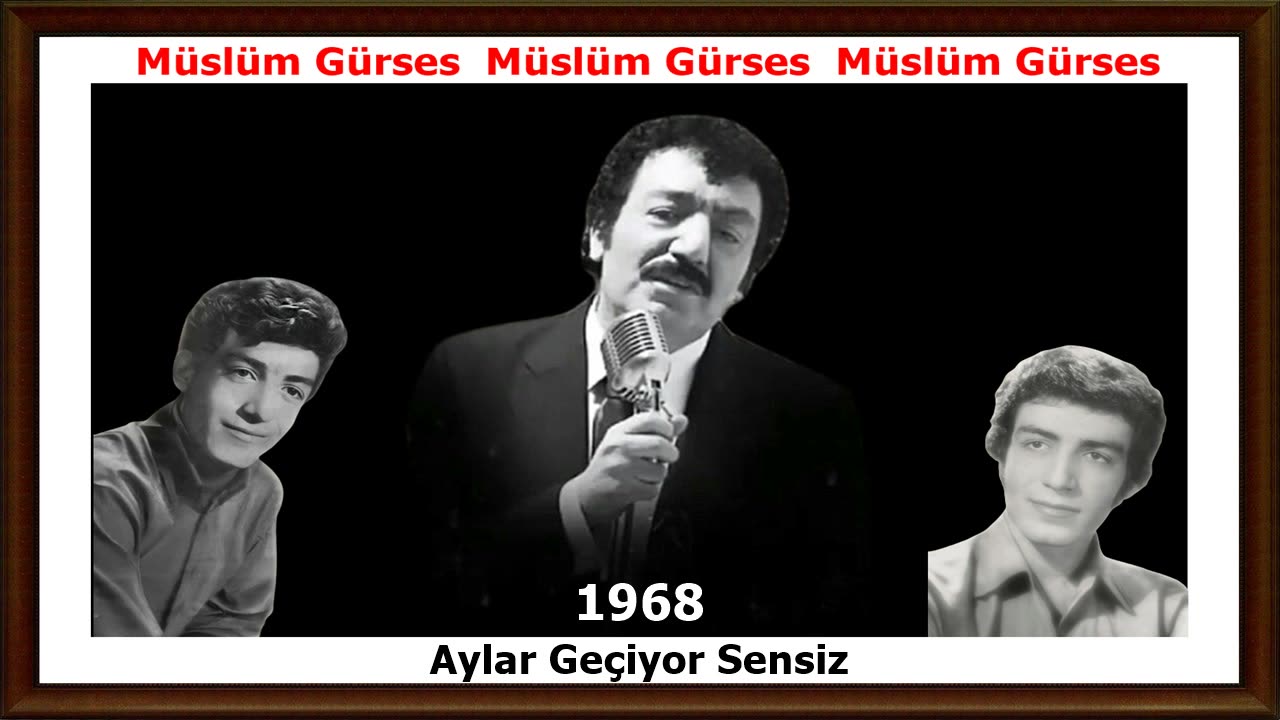 Müslüm Gürses | 1968 | Aylar Geçmiyor Sensiz