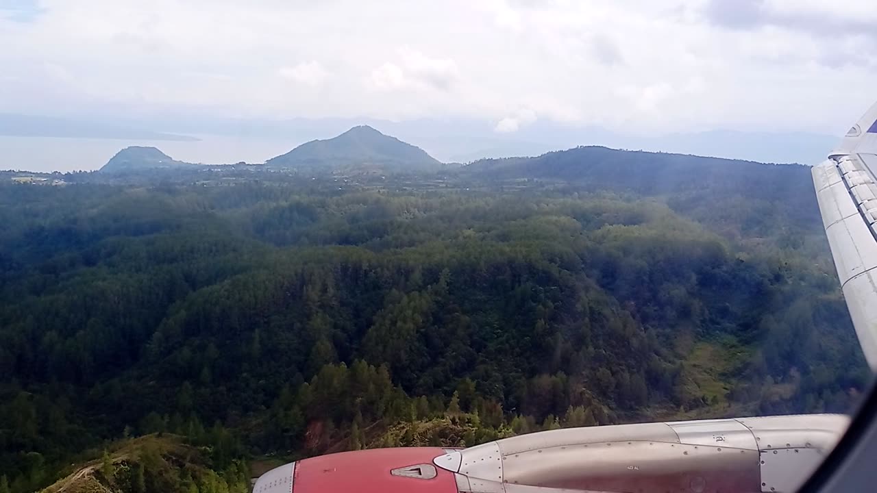 When you flight in indonesia