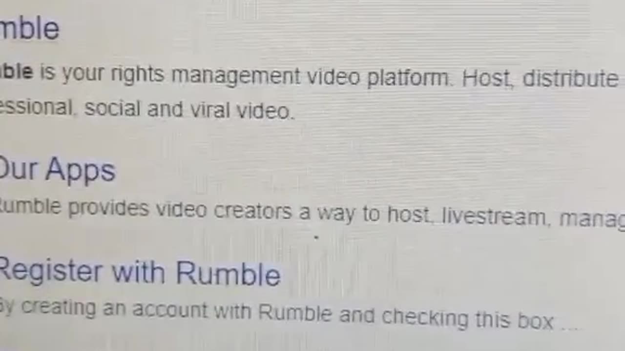 How to earn money and create account in Rumble