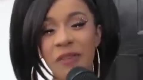 Cardi b being a meme for 2 minutes.