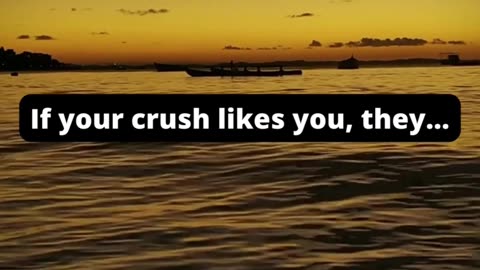 How to Tell If Your Crush Likes You Back | #CrushValidation #LoveSigns #RomanceTips"