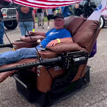 The freedom chair, available at your local Walmart